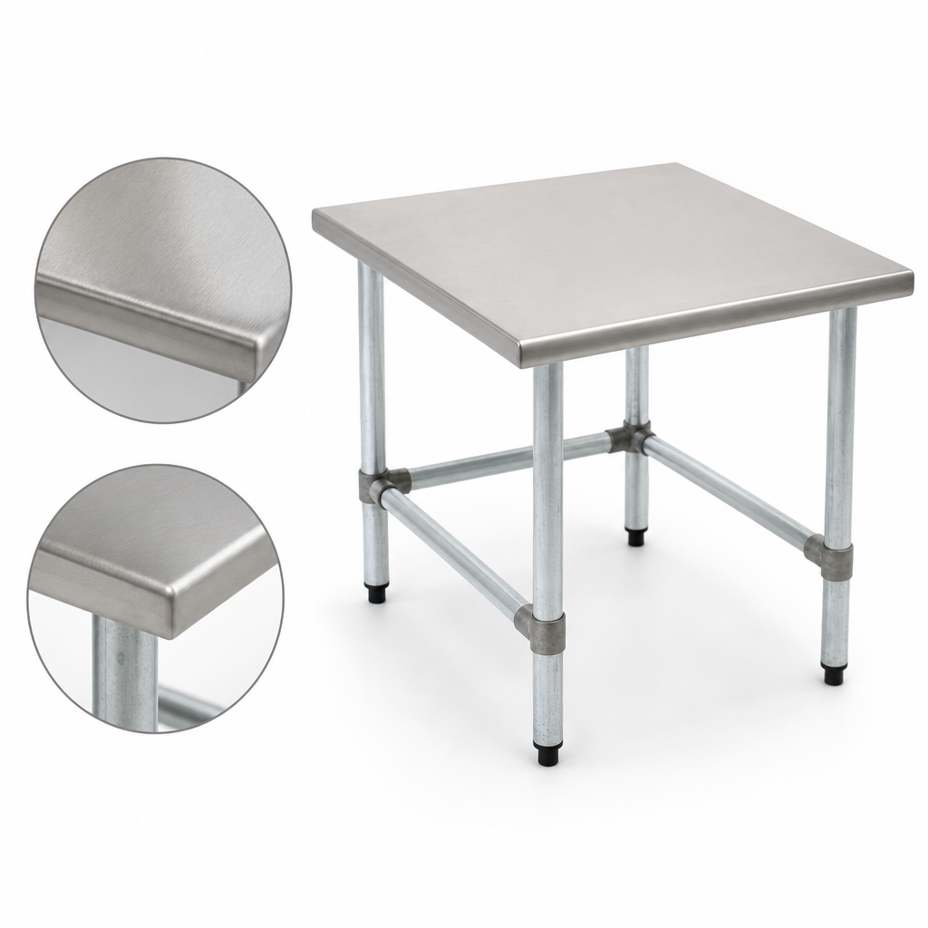 16 Gauge 300 Series Stainless Steel Top