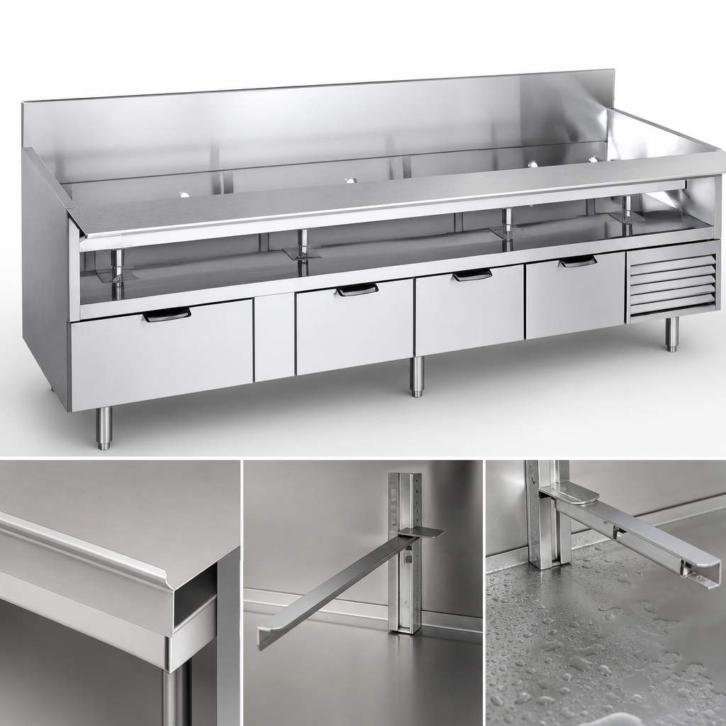 Stainless Steel Equipment Shelf
