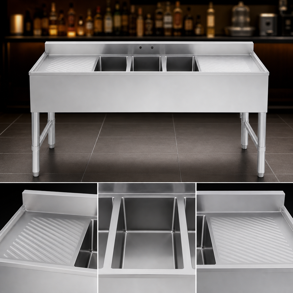 Three-Compartment Sink Design