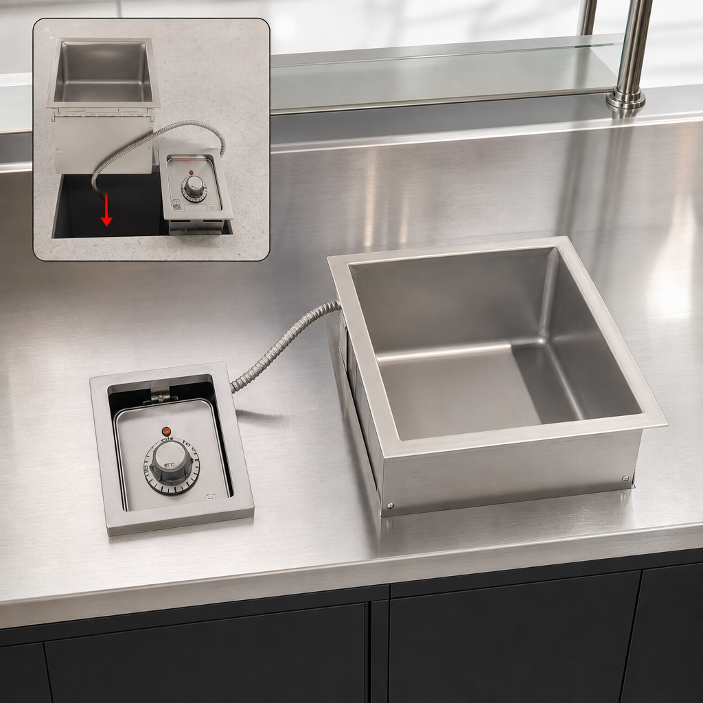 Top-Mount Drop-In Design