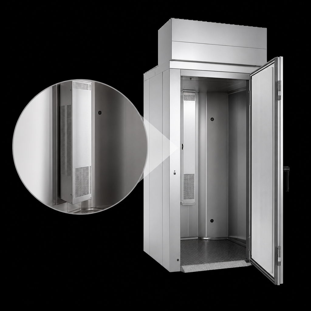 Internally Mounted Heat And Humidity System