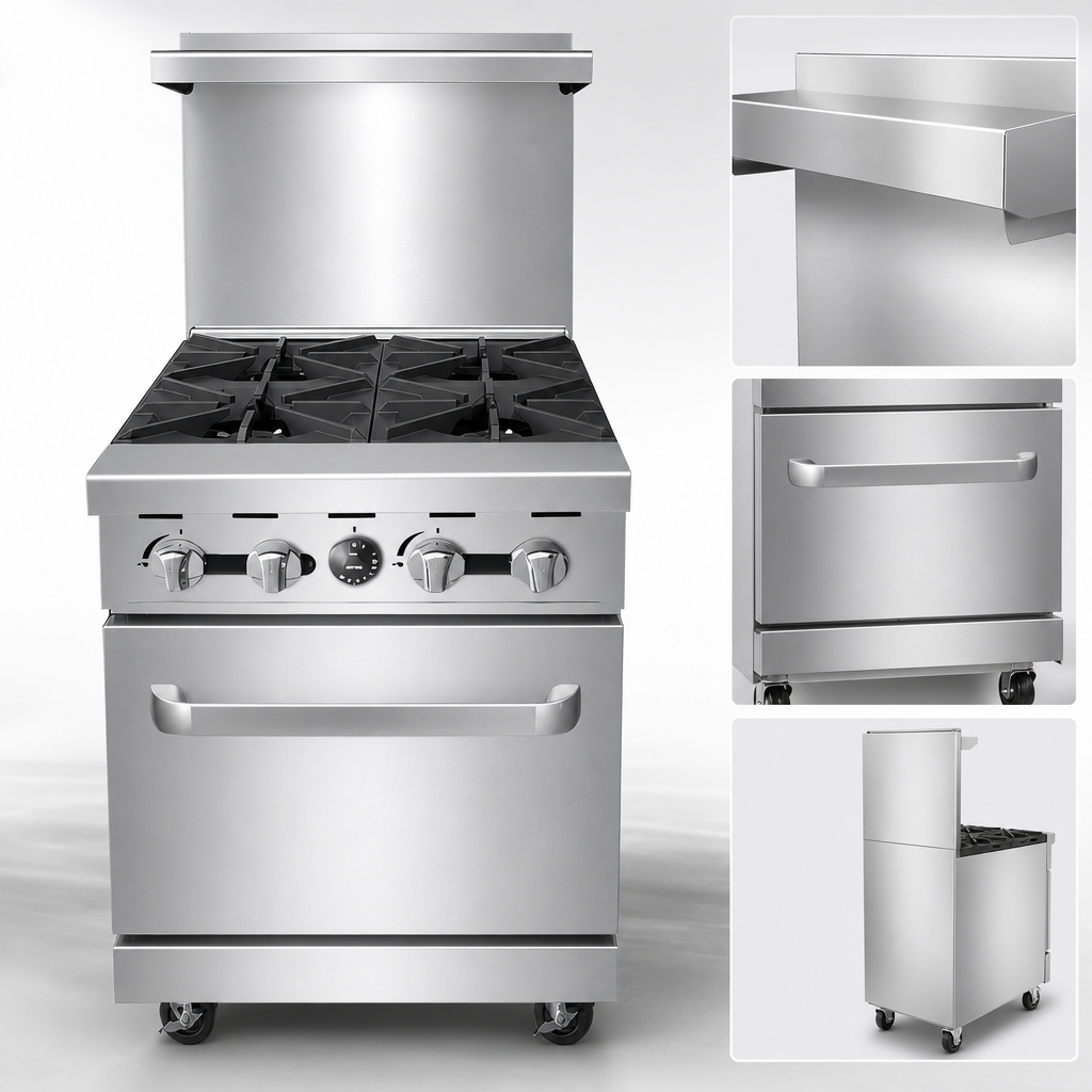 All Stainless Steel Exterior