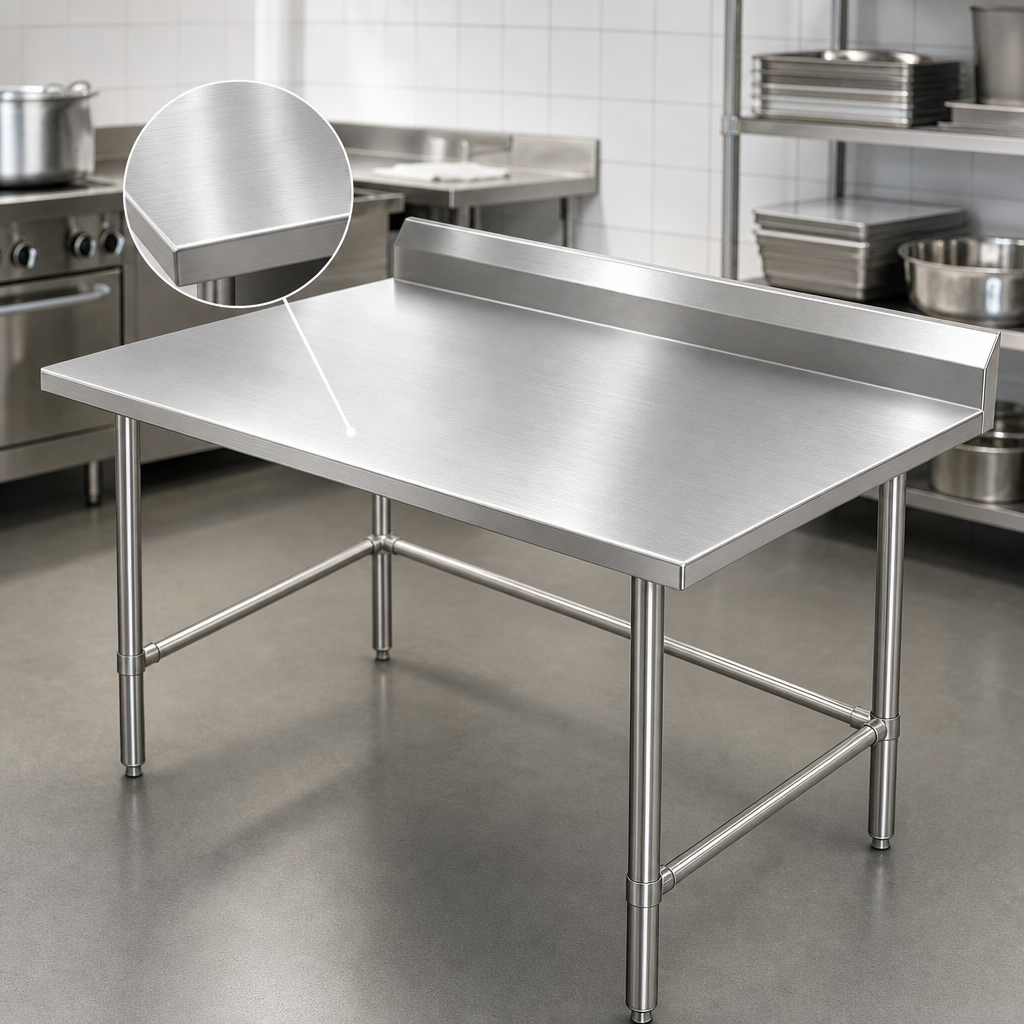 18-Gauge 400 Series Stainless Steel Top