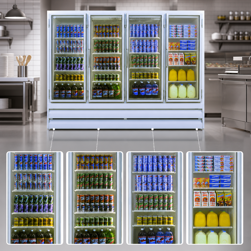 Four-Section Display Capacity