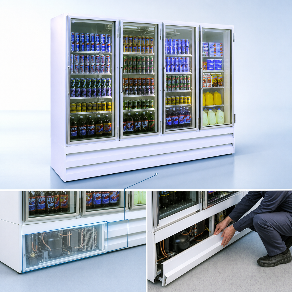 Bottom-Mount Self-Contained Refrigeration