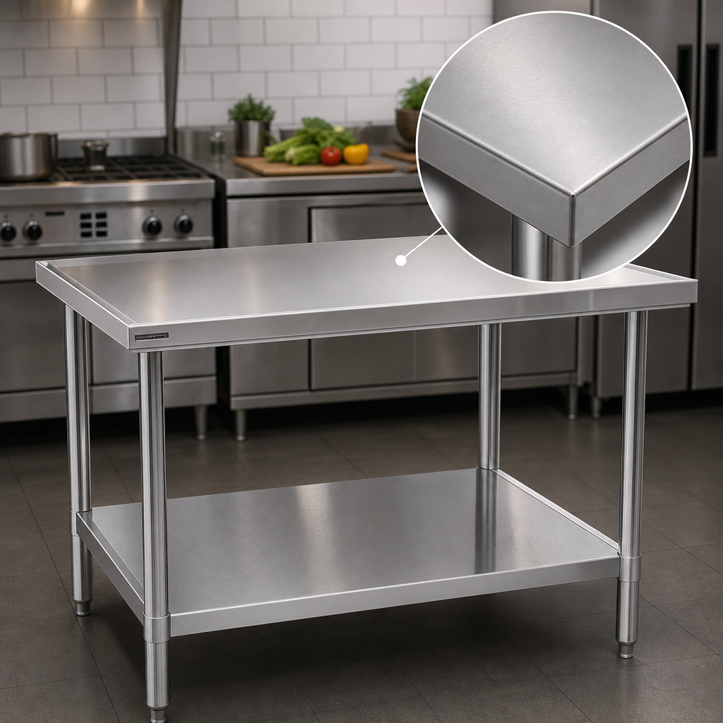 14-Gauge 300 Series Stainless Steel Top