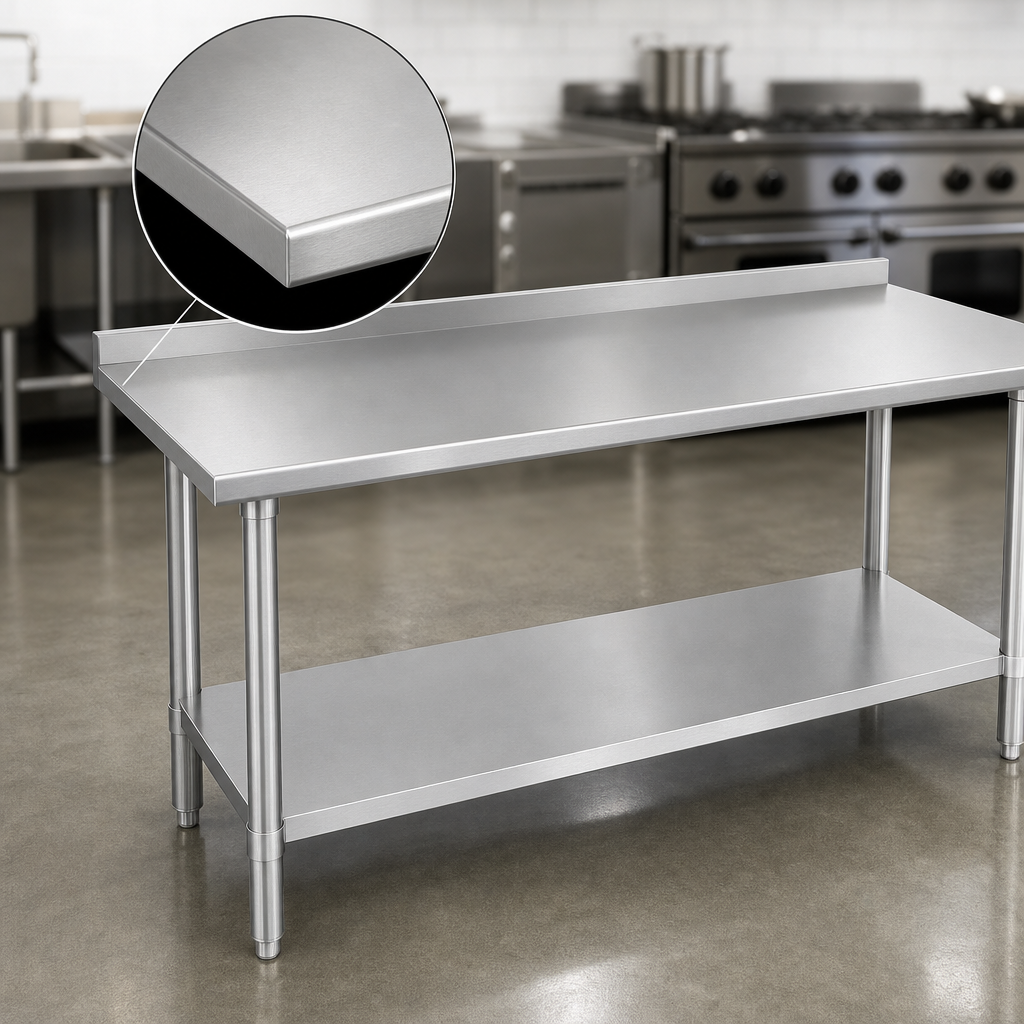 16 Gauge 300 Series Stainless Steel Top