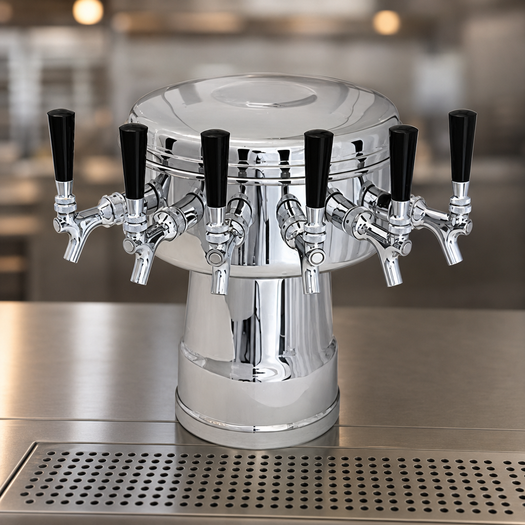 Five-Faucet Capacity