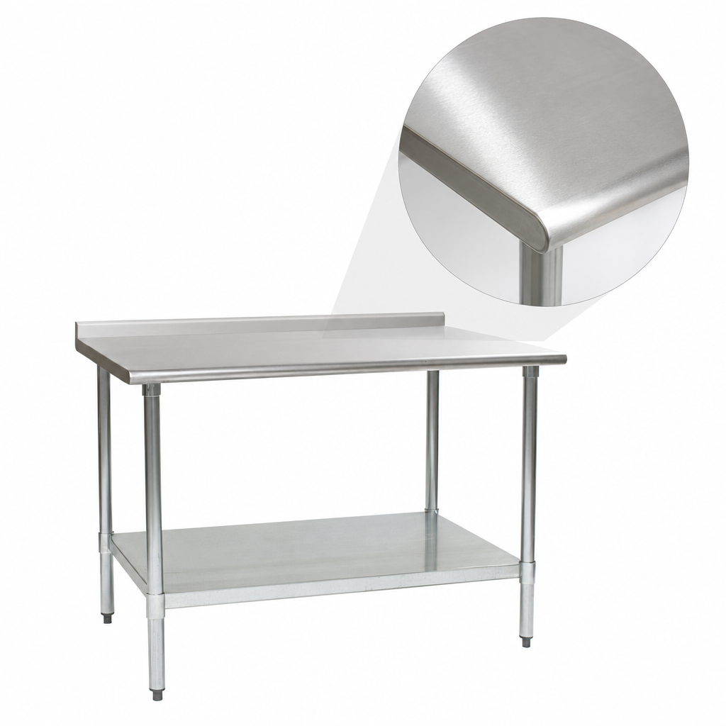 16-Gauge Type 430 Stainless Steel Top