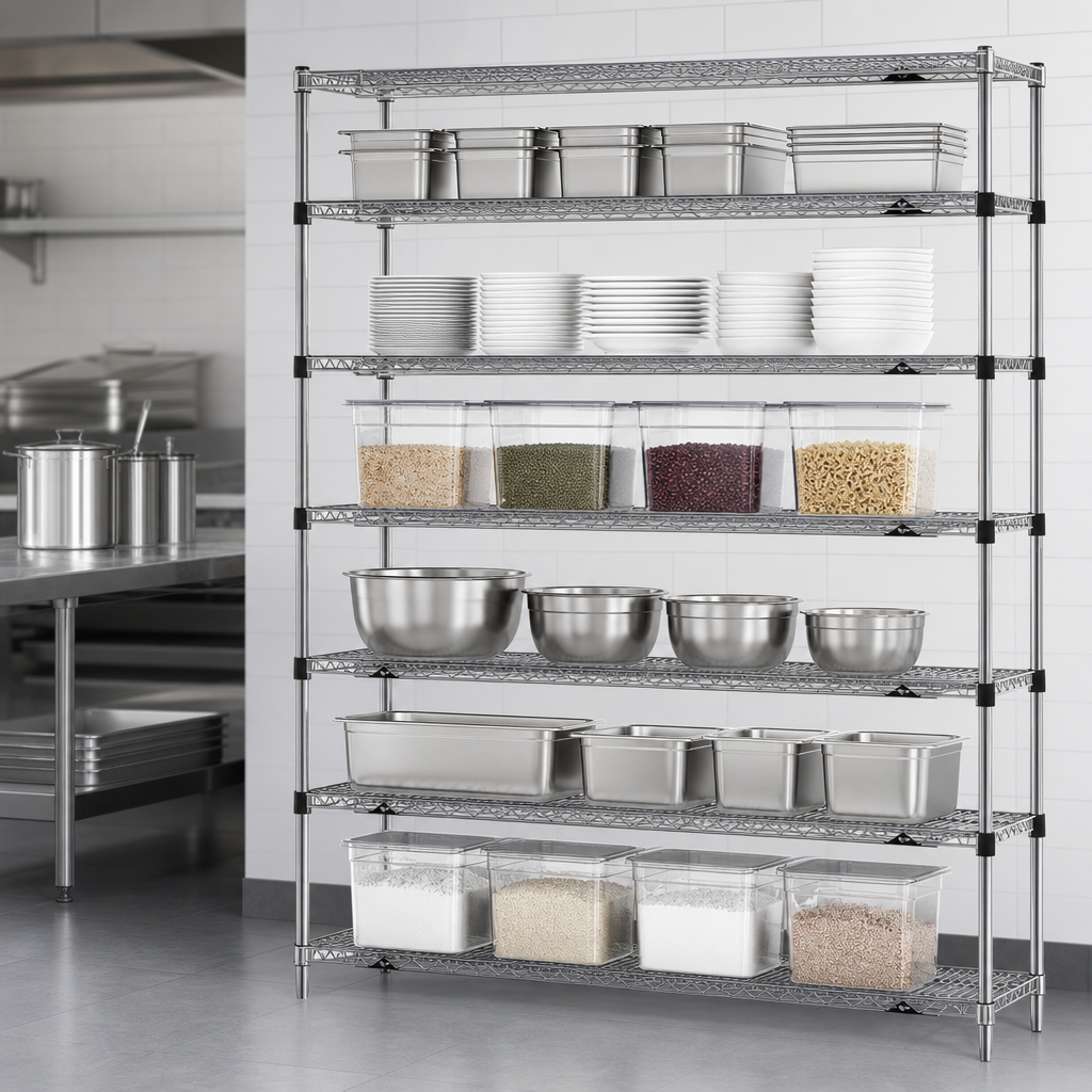 6-Tier Storage Capacity