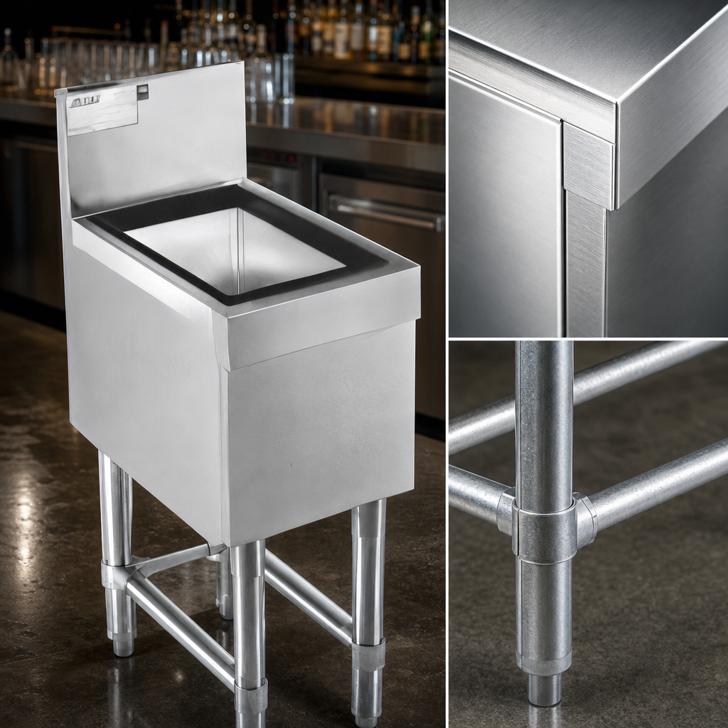 Stainless Steel and Galvanized Construction