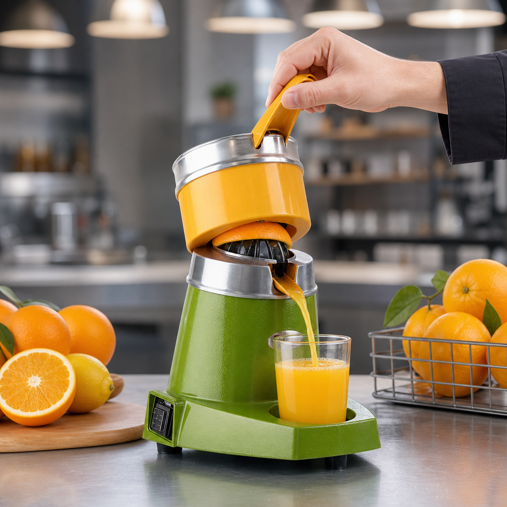 Lever-Operated Juicing