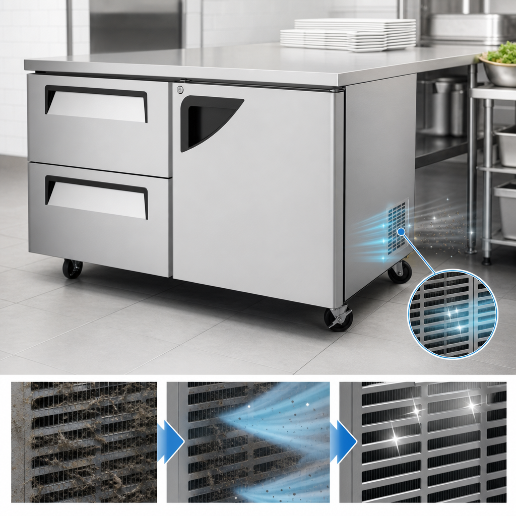 Self-Cleaning Condenser