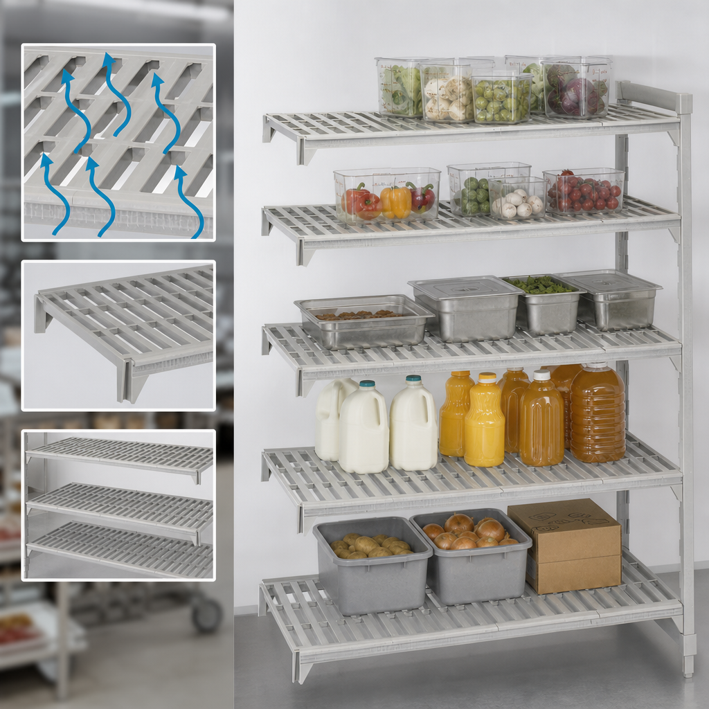 5 Vented Shelf Plates