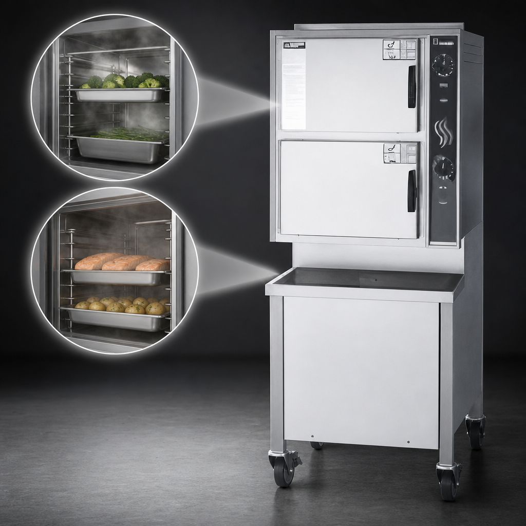 Two Cooking Compartments