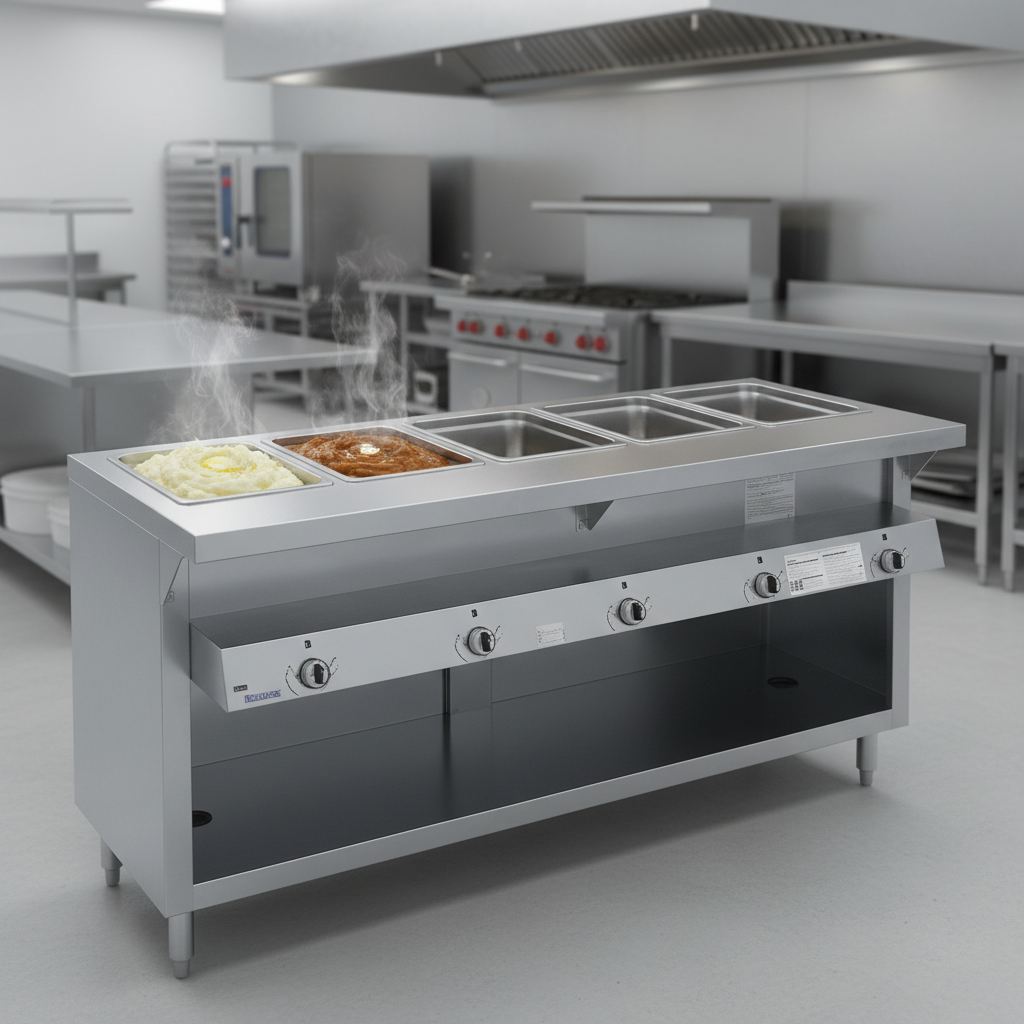Effortlessly keep five different dishes perfectly warm with the Thurmaduke's convenient, waterless dry heat compartments.