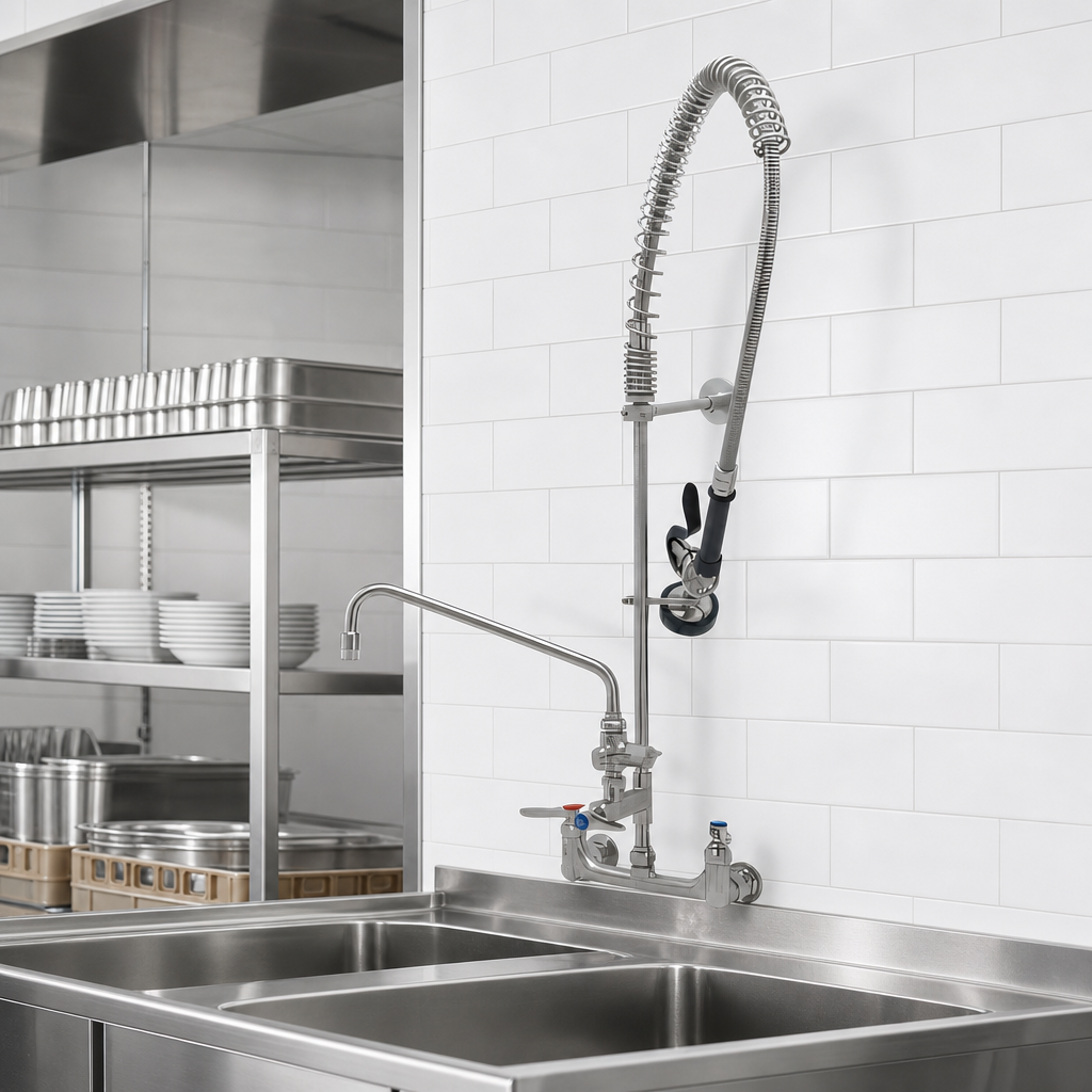 Wall-Mount Pre-Rinse Design