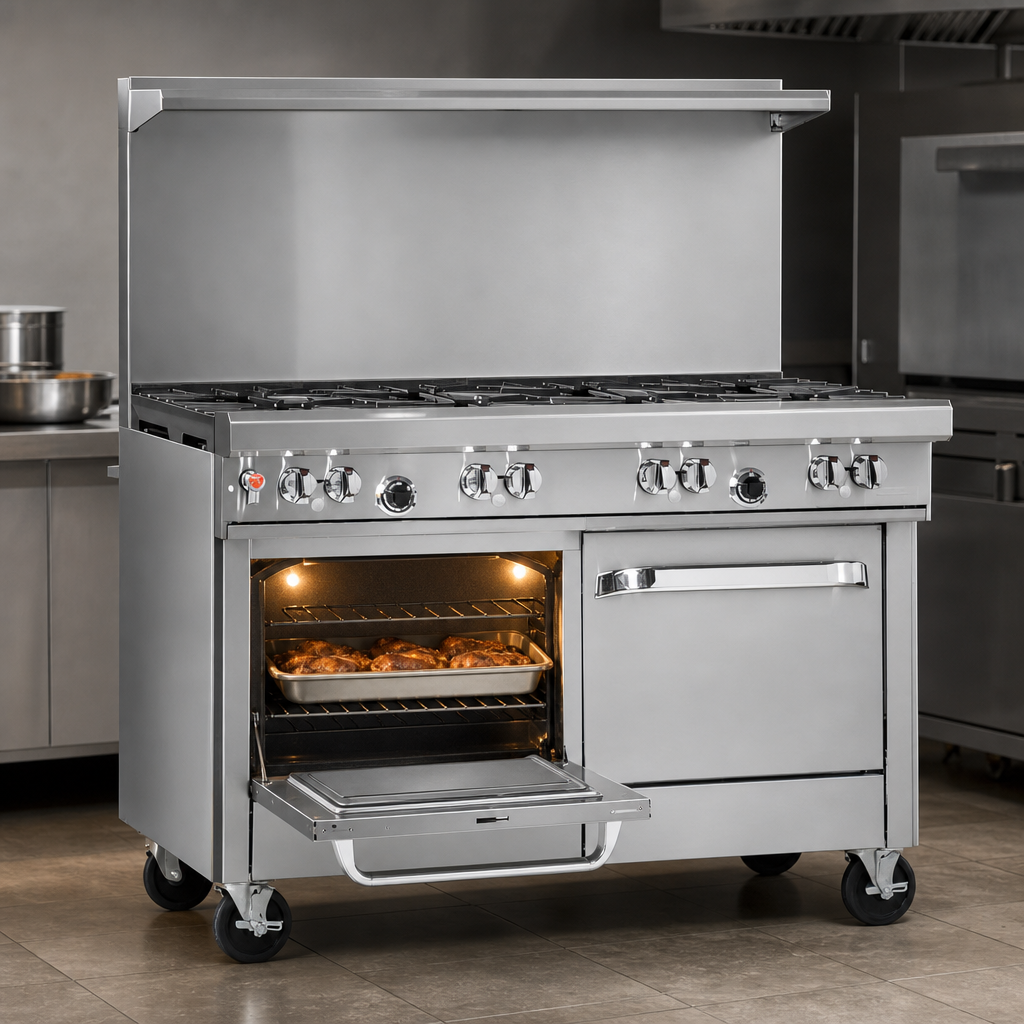 Standard Oven with Battery Spark Ignition