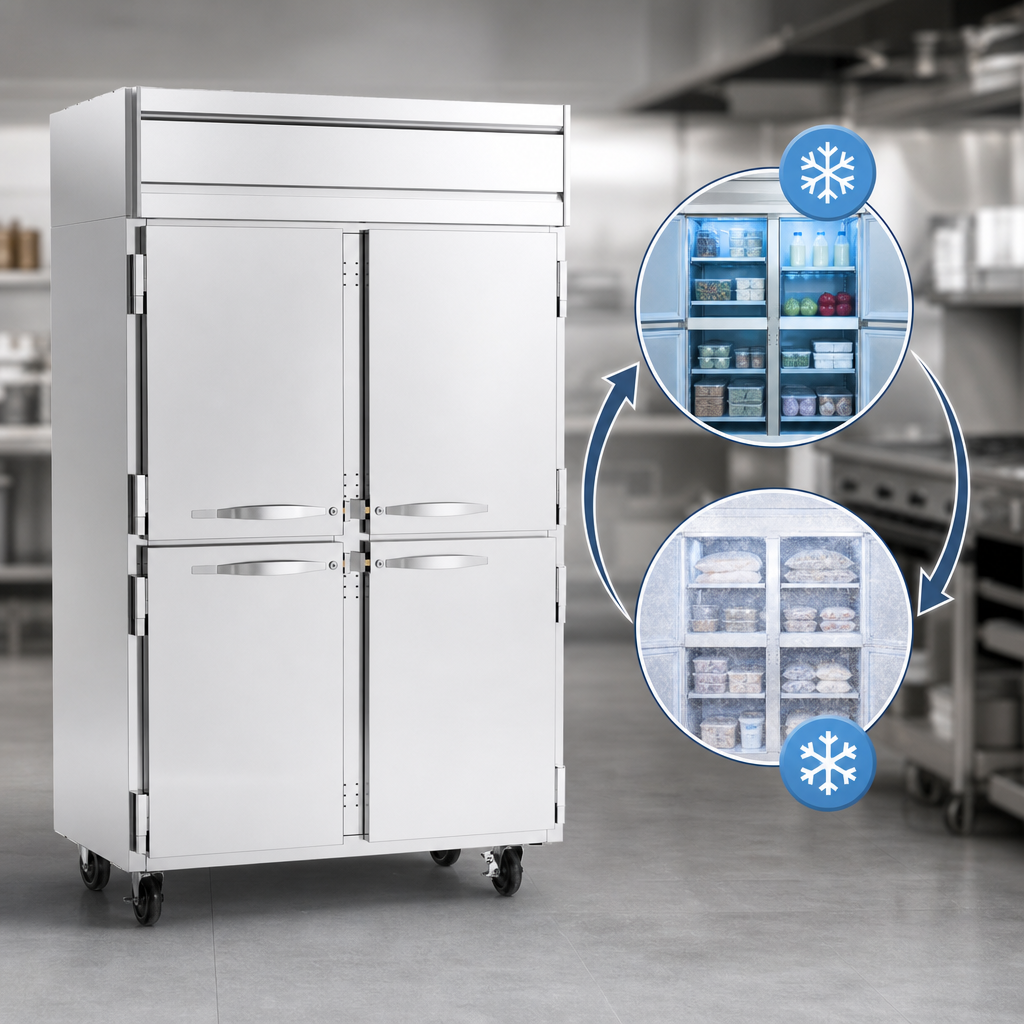 Convertible Refrigerator/Freezer Operation