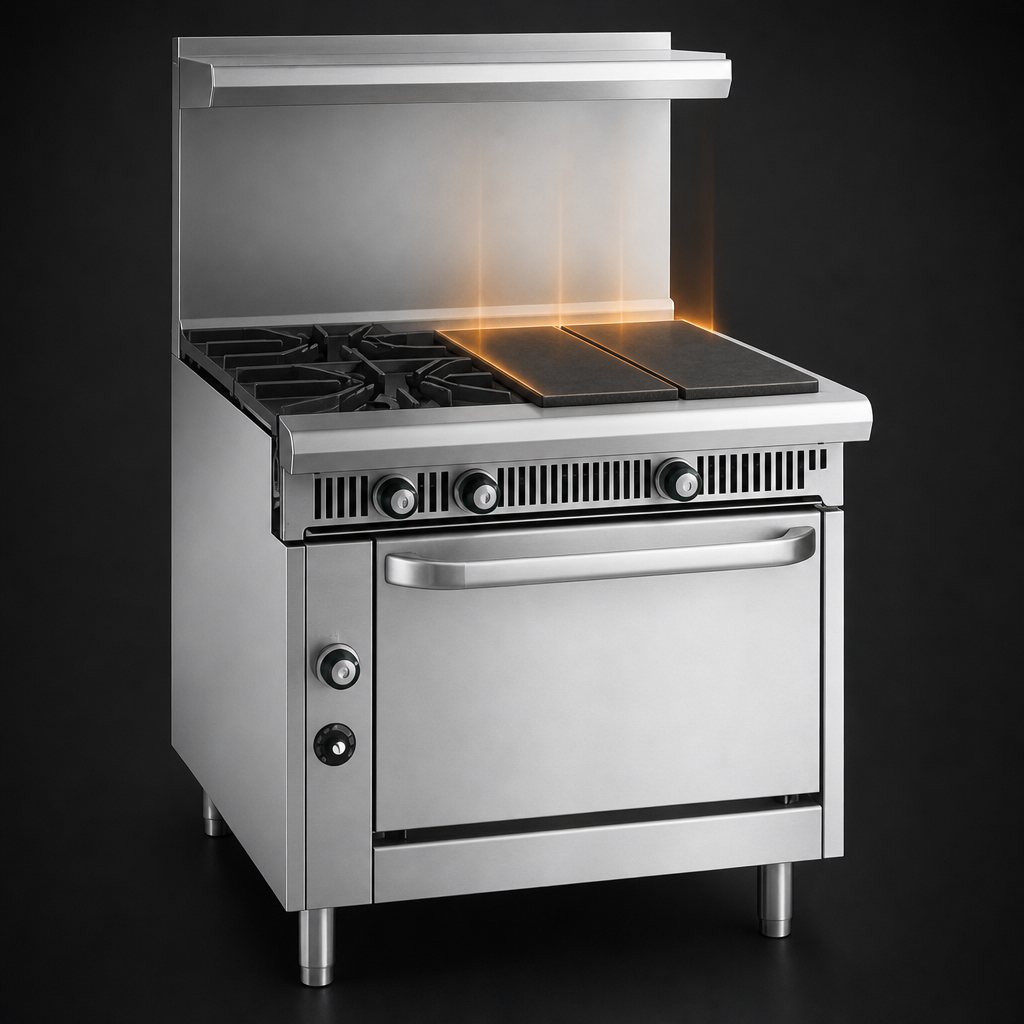 Three 12-Inch Hot Tops