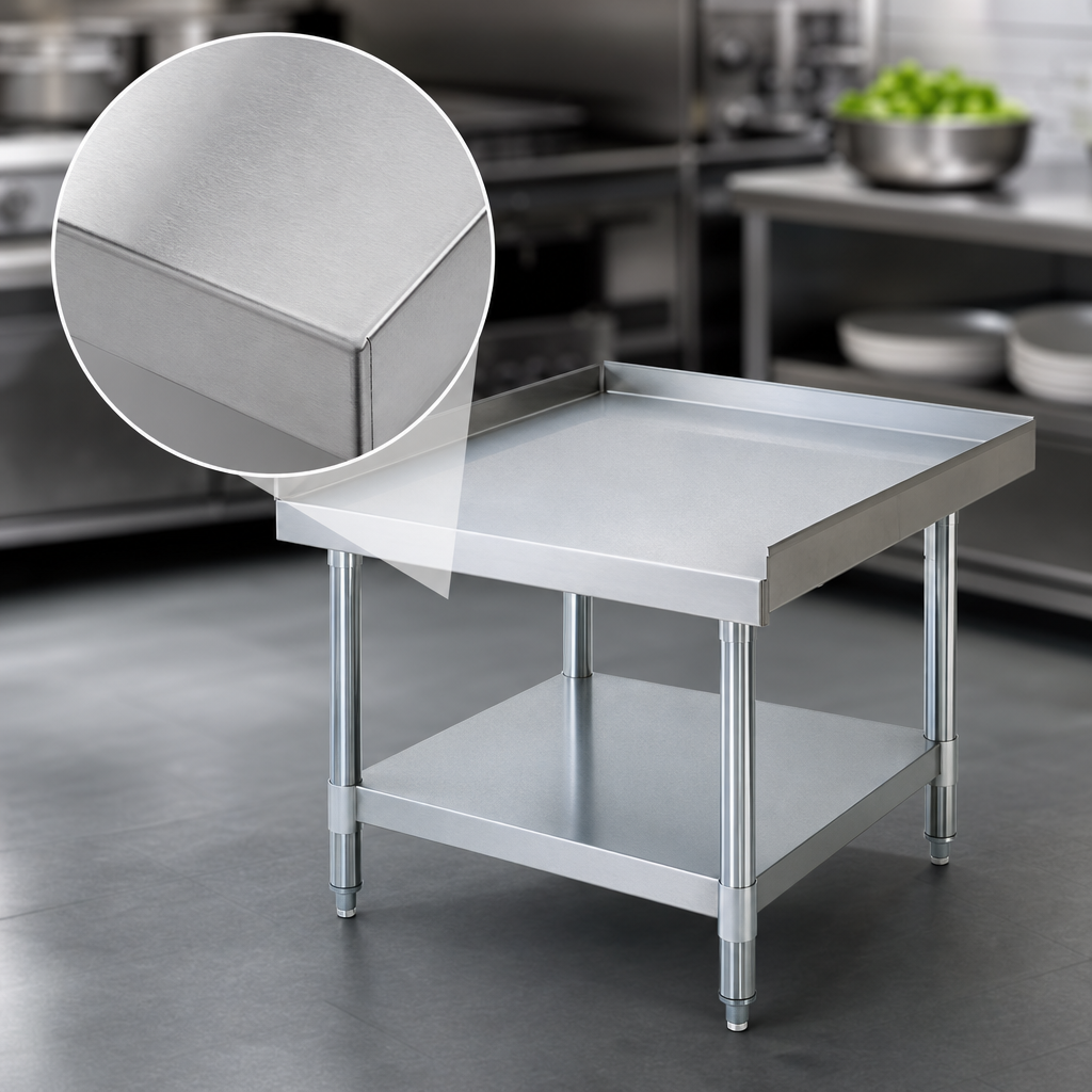 18-Gauge Stainless Steel Top