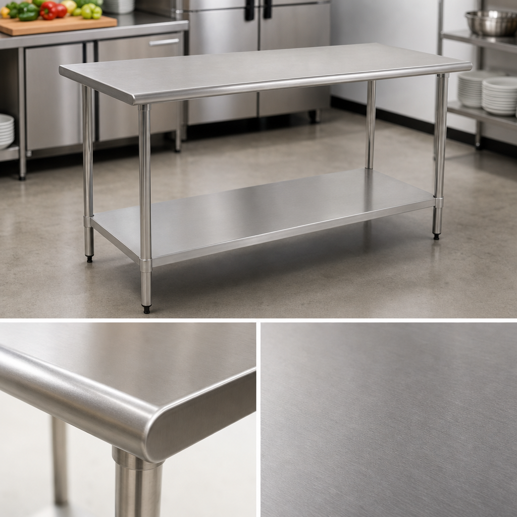 16-Gauge 300 Series Stainless Steel Top