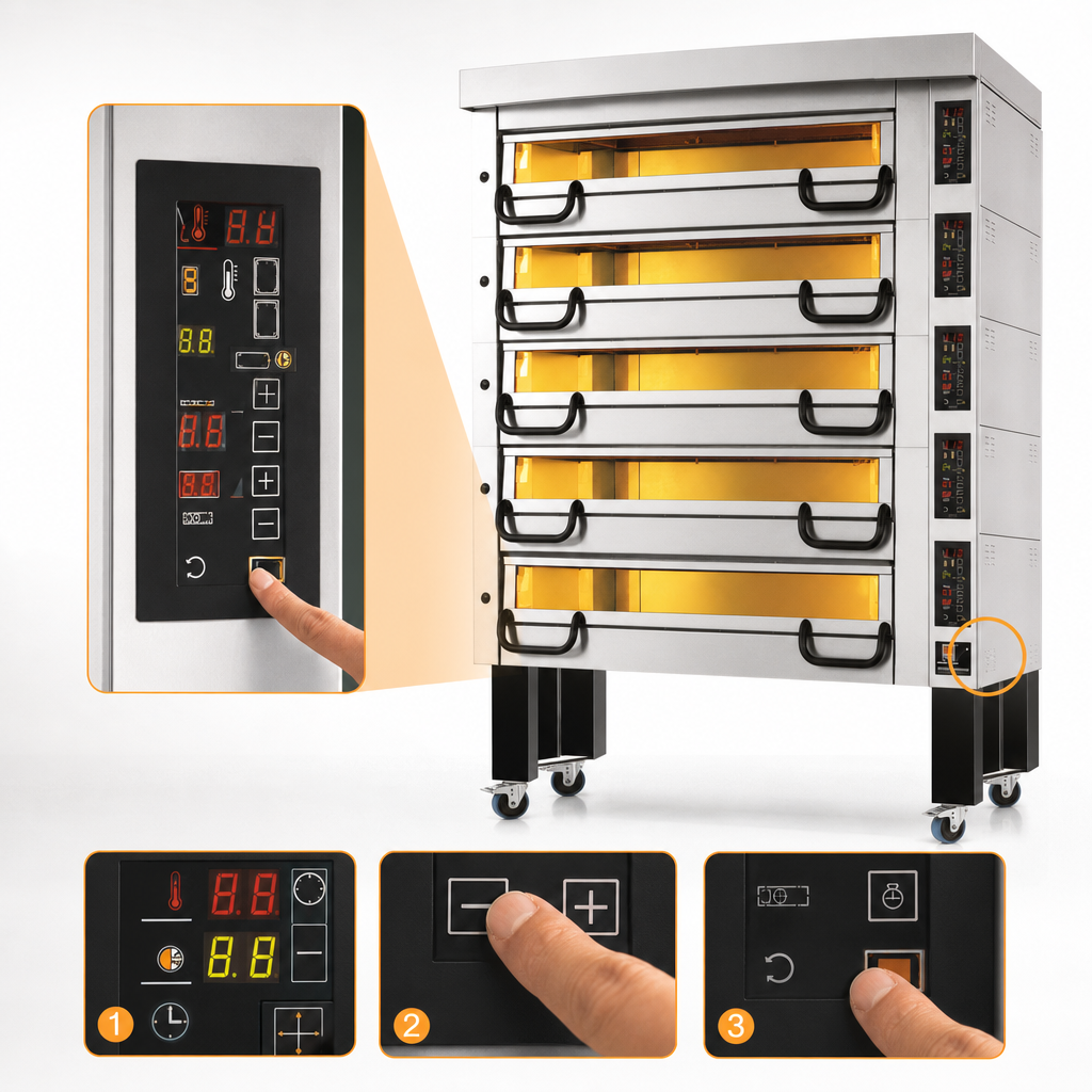 IQControl Panel and Auto Bake Timer
