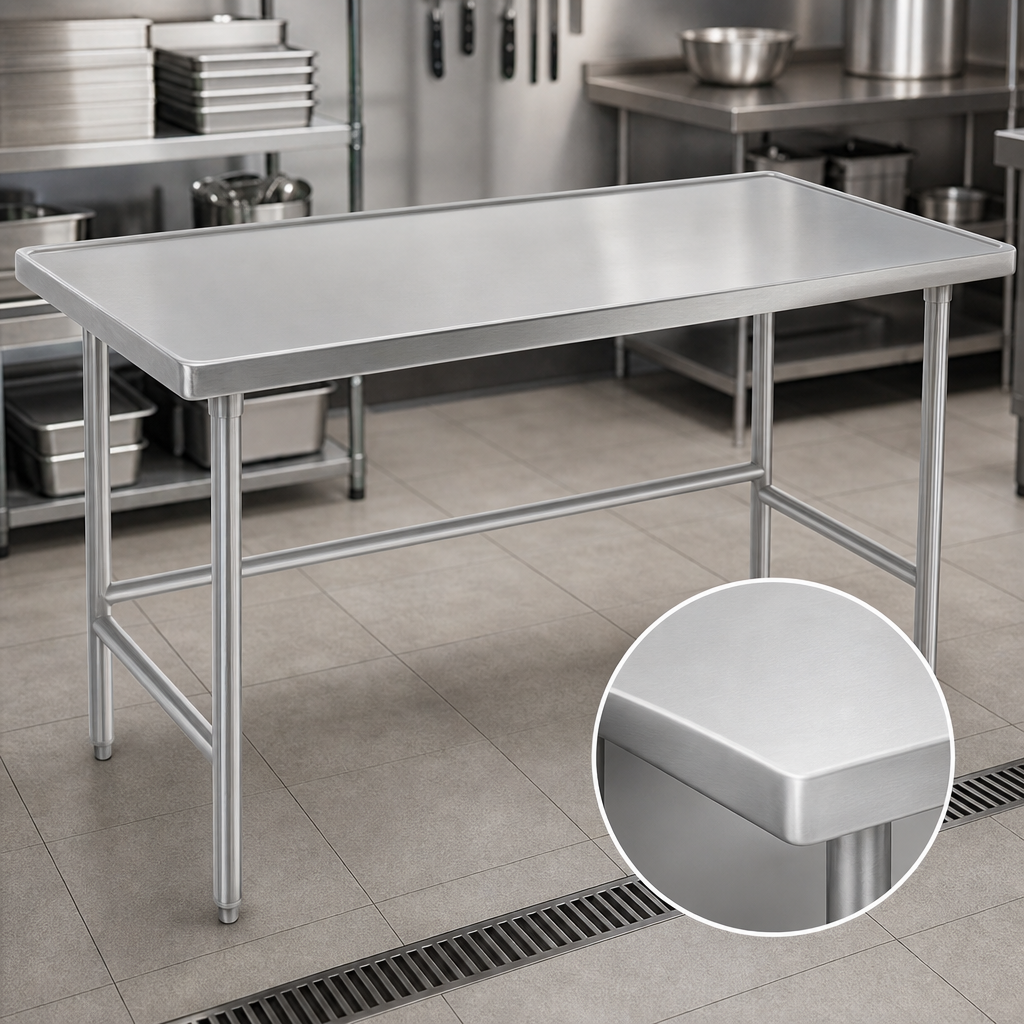 14 Gauge 304 Stainless Steel Top