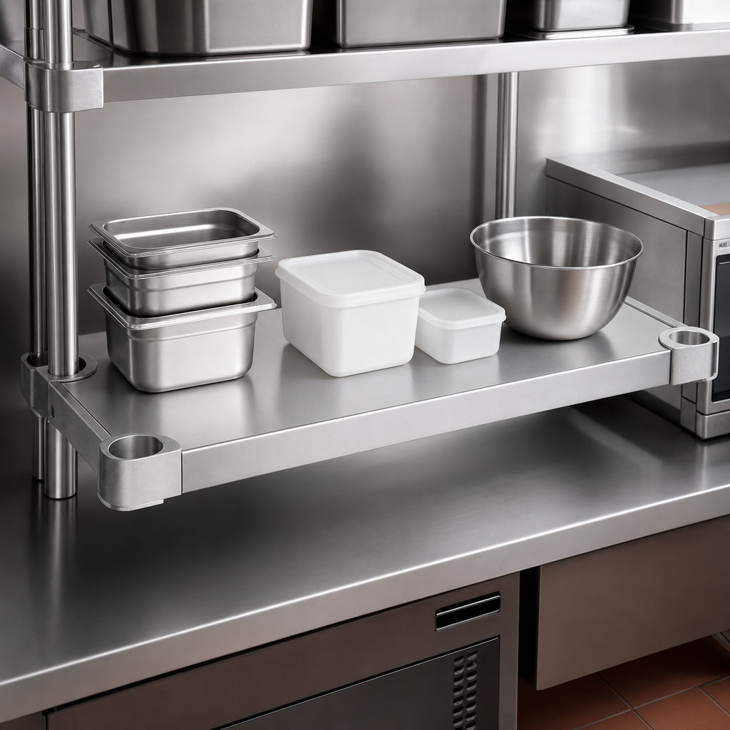 Flat Solid Shelf Design