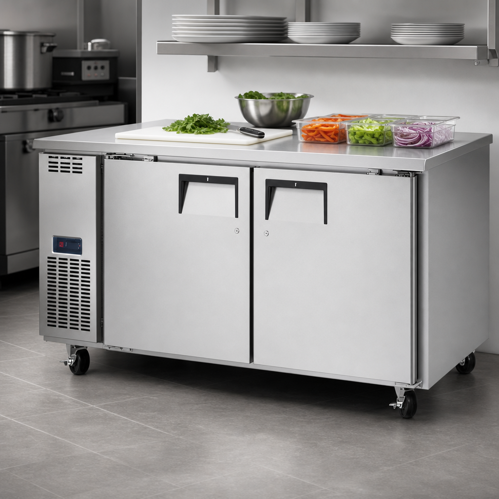 Two-Section Undercounter/Worktop Design
