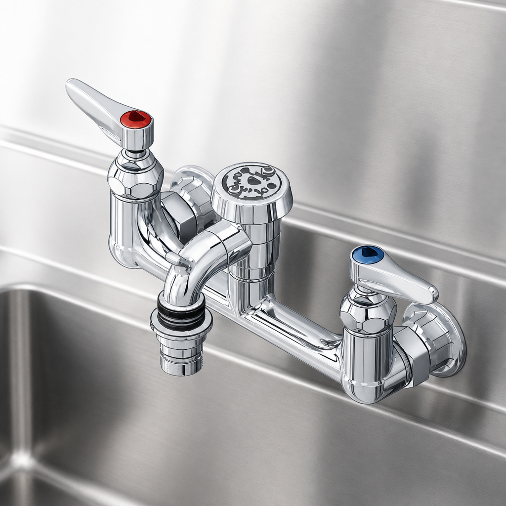 Polished Chrome Plated Brass Construction