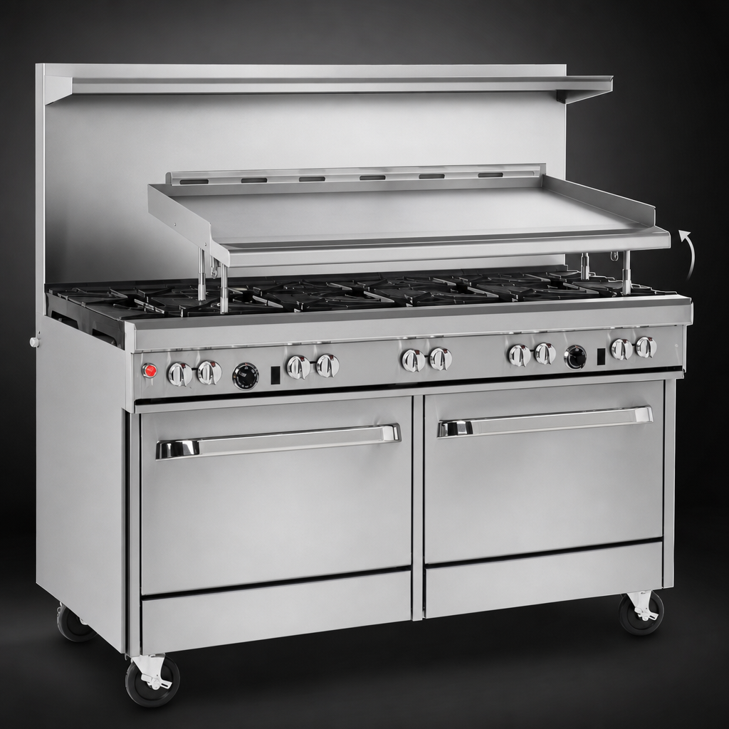 Raised Griddle/Broiler