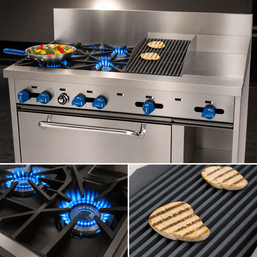 High-Output Open Burners