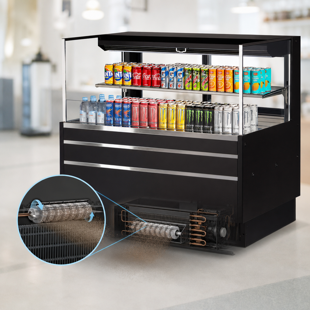 Self-Cleaning Condenser