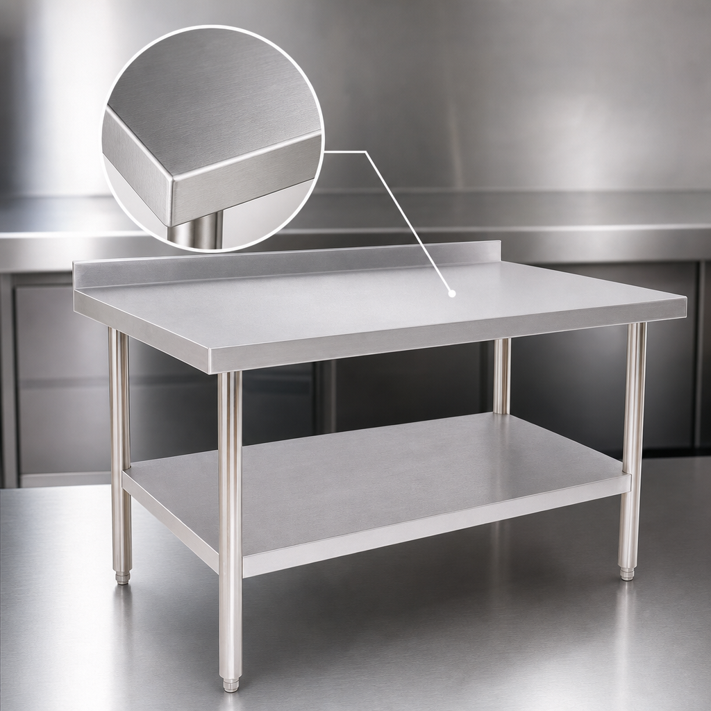 16-Gauge 430 Stainless Steel Top
