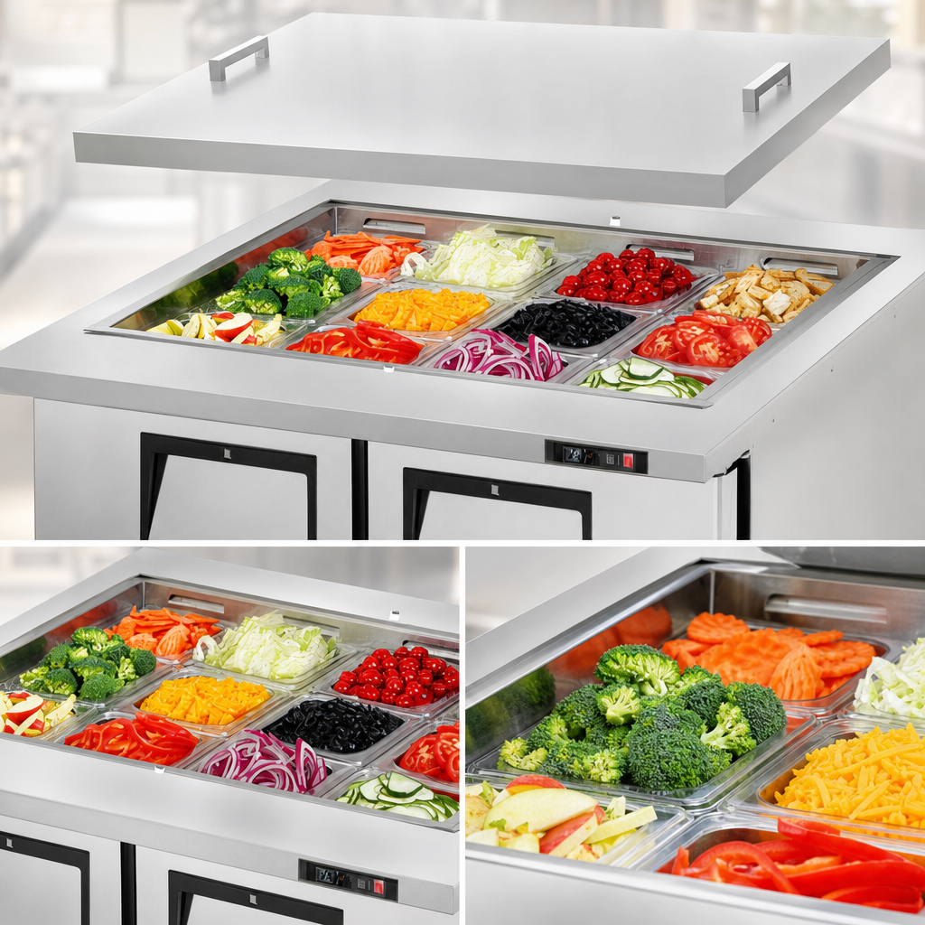 12-Pan Mega-Top Opening