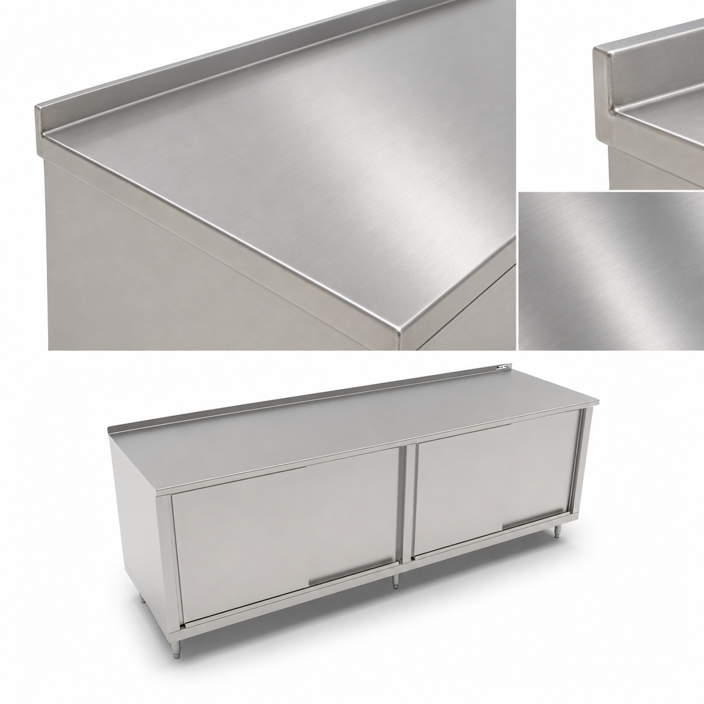 14-Gauge Type 300 Stainless Steel Top