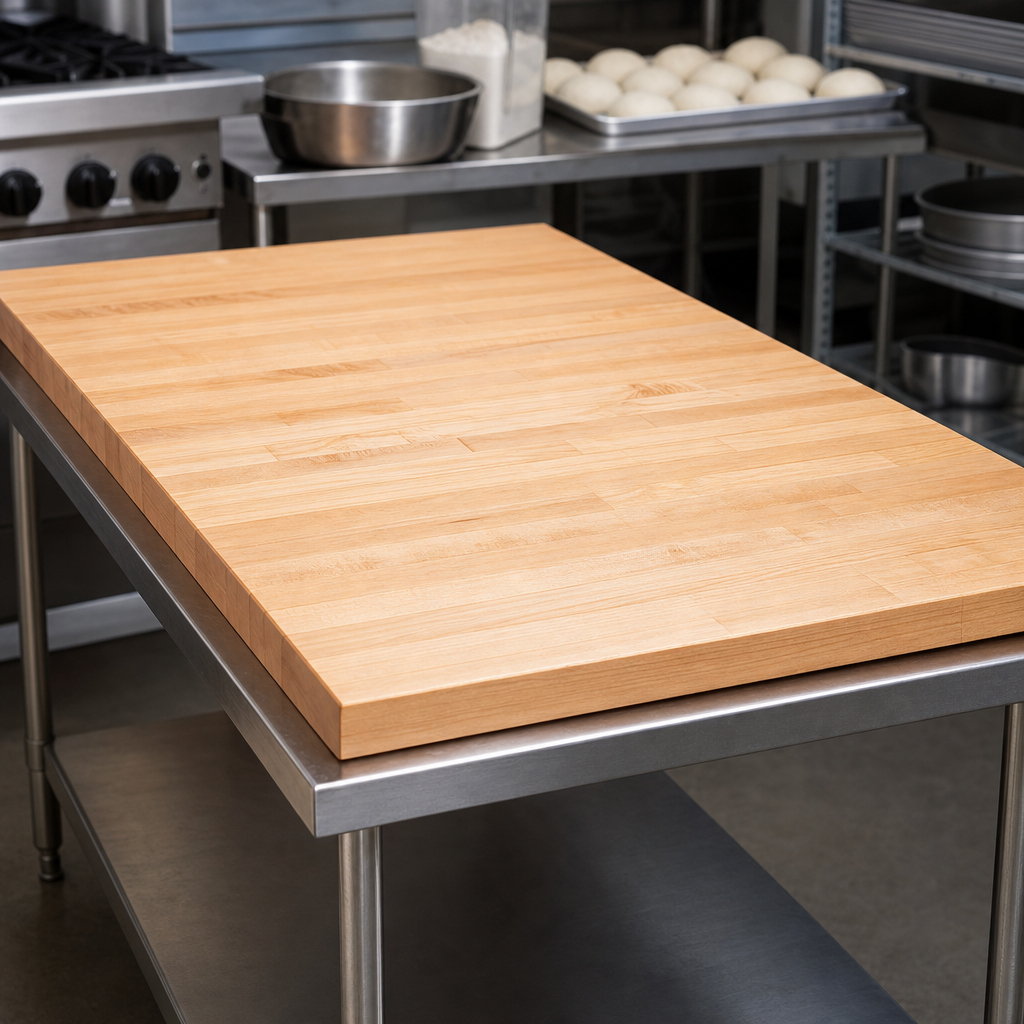 Edge Grain Flat Top
