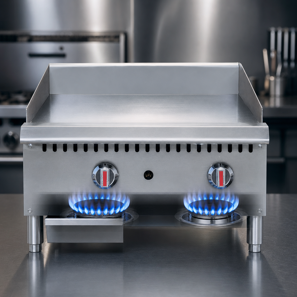 Dual 30,000 BTU Burners