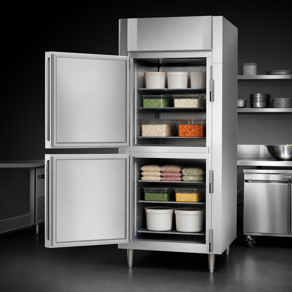 Extra-Wide Half-Height Hinged Doors