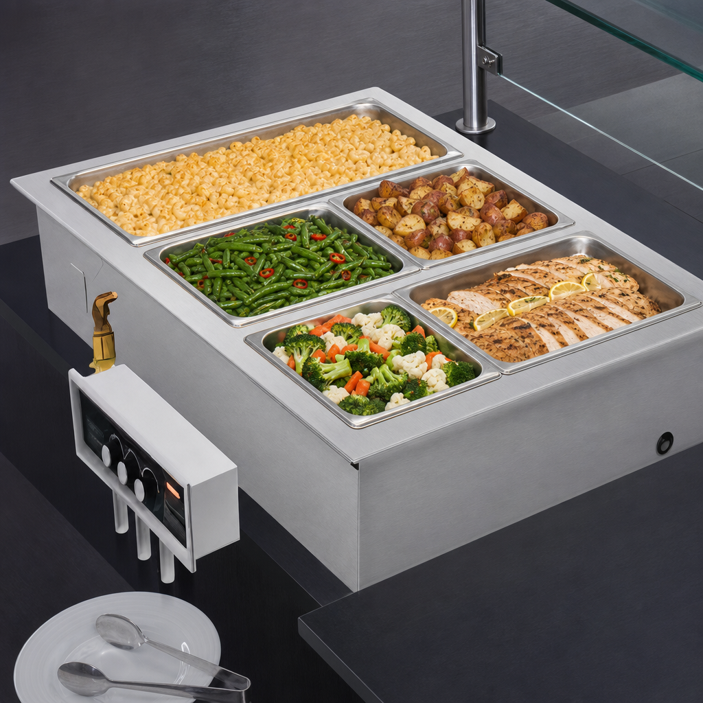 Five Full-Size Pan Capacity
