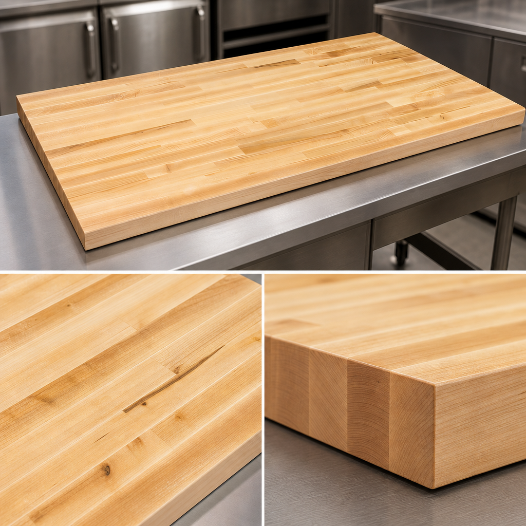 Blended Rails, Edge Grain Construction