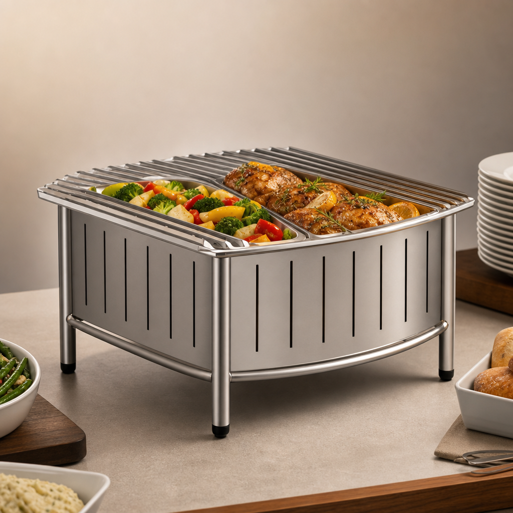 Contoured Buffet Station Design
