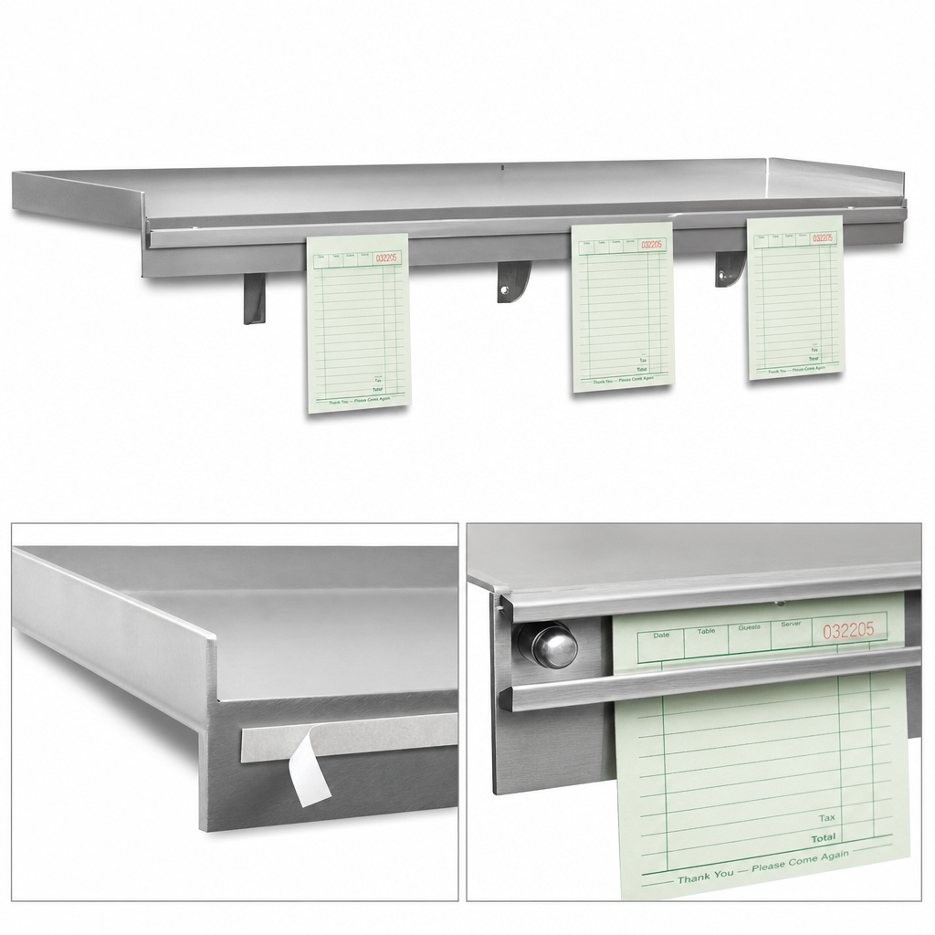Tape-On Ticket Rail