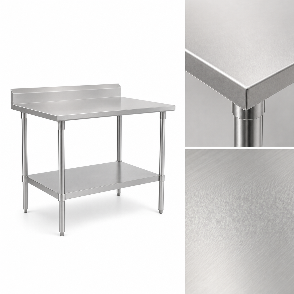 16-Gauge Type 300 Stainless Steel Top