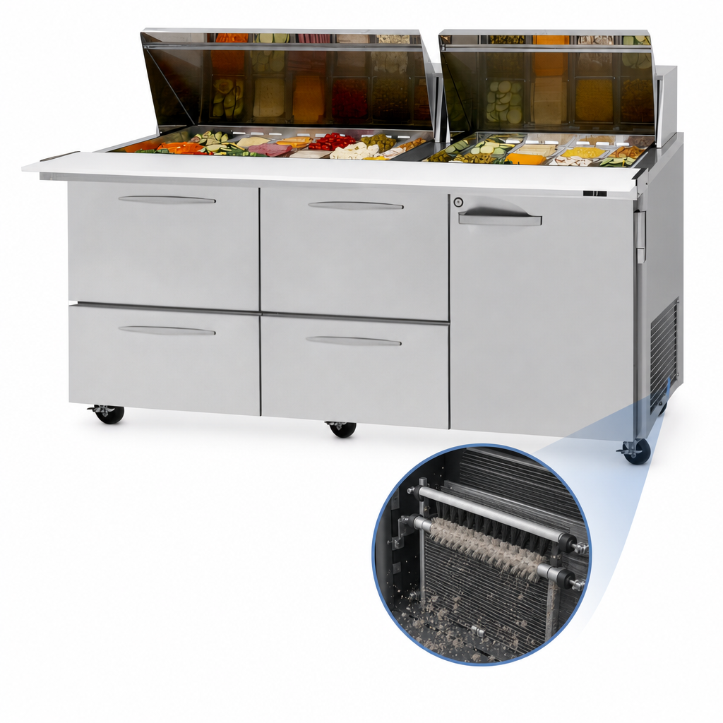 Self-Cleaning Condenser