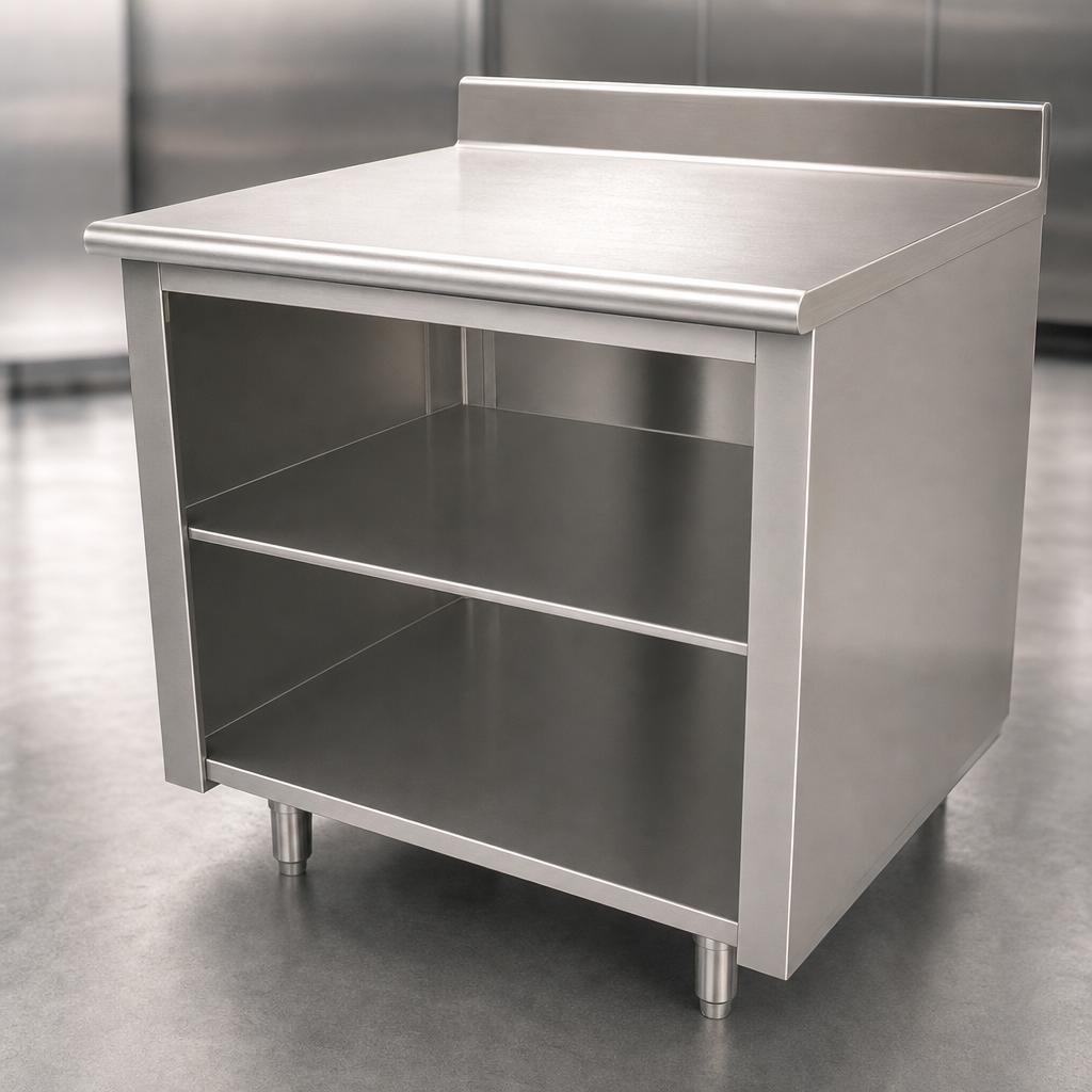 14-Gauge 304 Stainless Steel Top