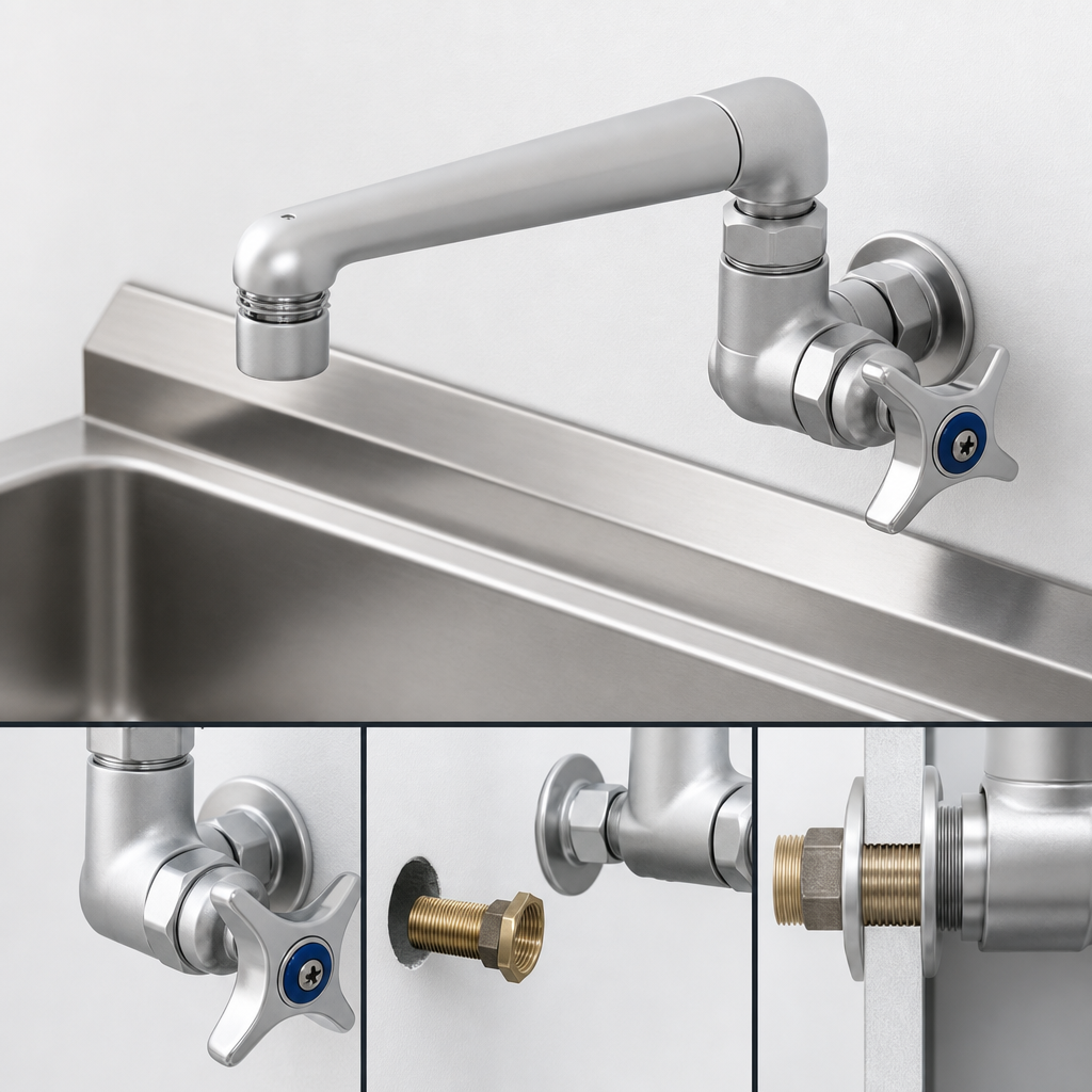 Single-Hole Wall Mount Design