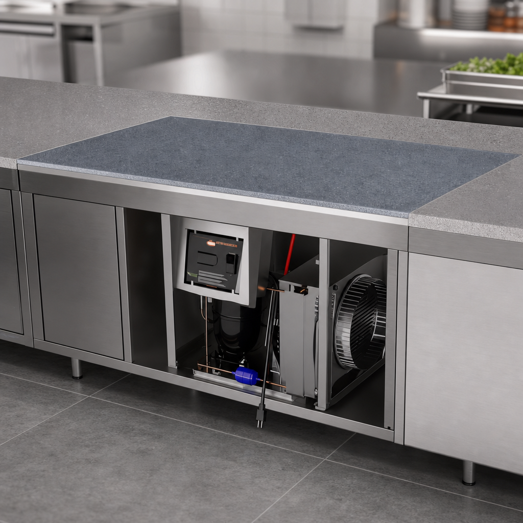 Built-In Flush-Top Design