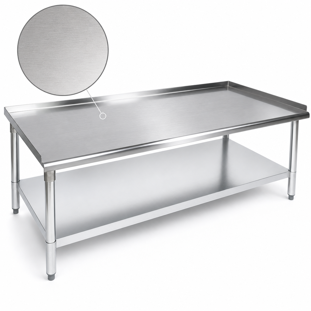 18-Gauge Stainless Steel Top